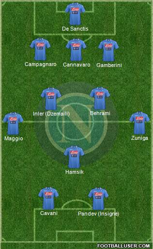 Napoli Formation 2013