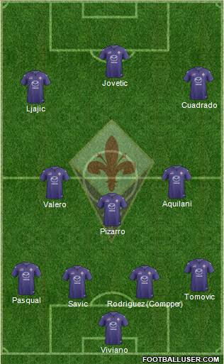Fiorentina Formation 2013