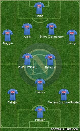 Napoli Formation 2013