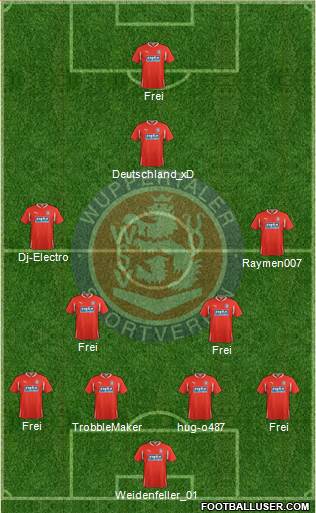 Wuppertaler SV Borussia Formation 2013