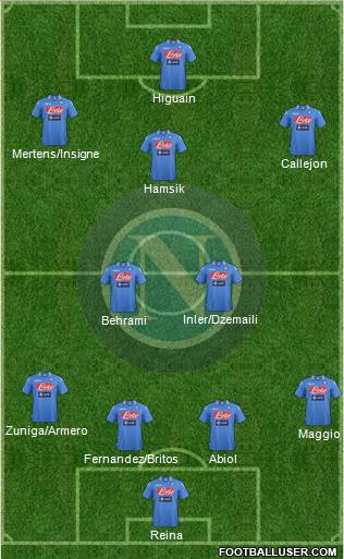 Napoli Formation 2013
