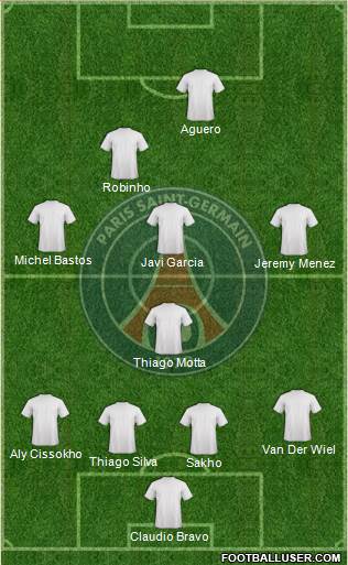 Paris Saint-Germain Formation 2013