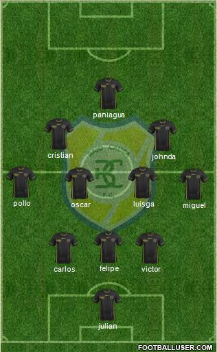 CD Itagüí Ditaires Formation 2013