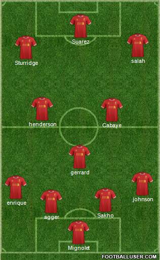Liverpool Formation 2013