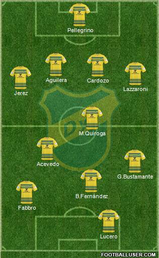 Defensa y Justicia Formation 2013