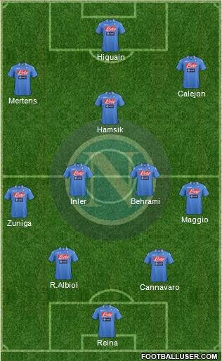 Napoli Formation 2013
