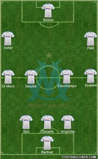 Olympique de Marseille Formation 2013