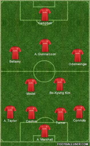 Cardiff City Formation 2013