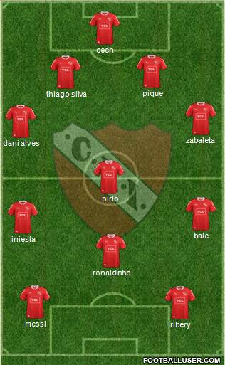Independiente Formation 2014