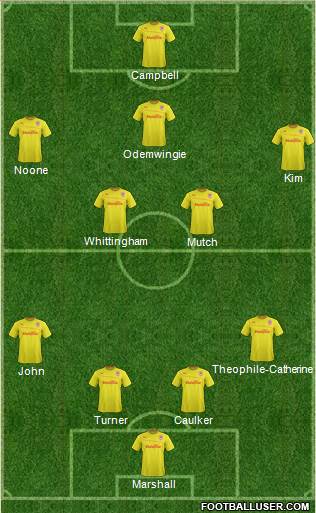 Cardiff City Formation 2014
