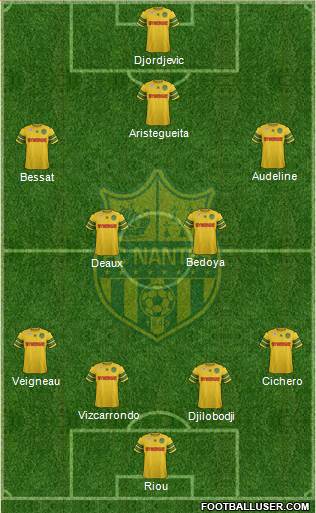 FC Nantes Formation 2014