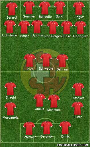 Switzerland Formation 2014