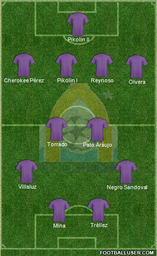 Club Inter Playa del Carmen Formation 2014