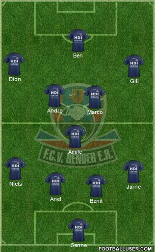 FCV Dender E.H. Formation 2014