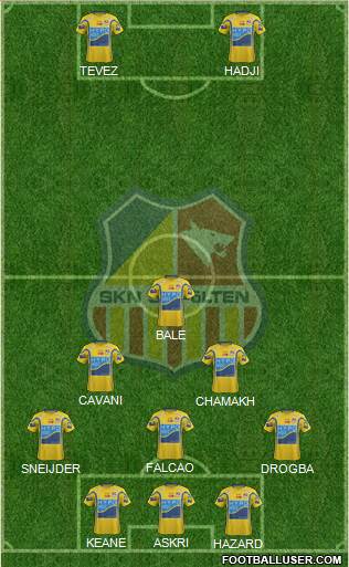 SKN St. Pölten Formation 2014