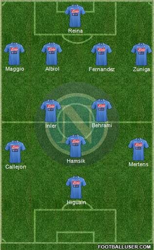 Napoli Formation 2014