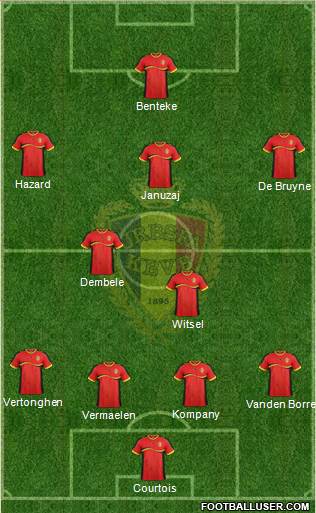 Belgium Formation 2014