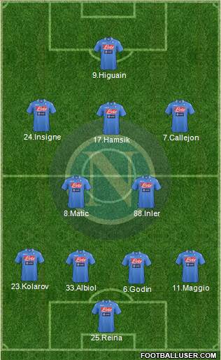 Napoli Formation 2014
