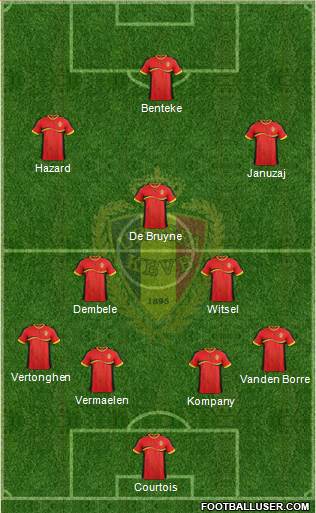 Belgium Formation 2014