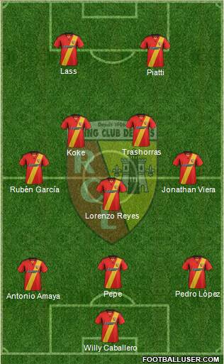Racing Club de Lens Formation 2014