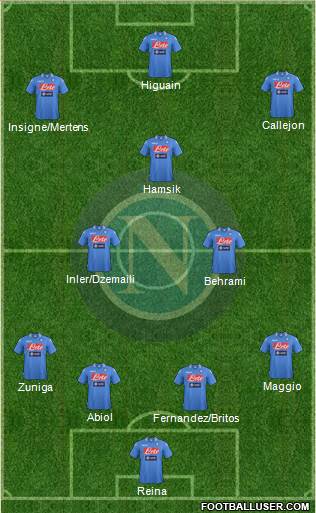 Napoli Formation 2014