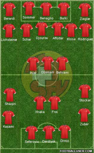 Switzerland Formation 2014