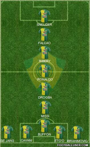 Club Sportivo Cerrito Formation 2014