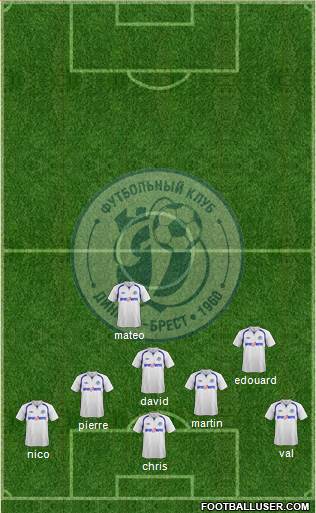 Dinamo Brest Formation 2014