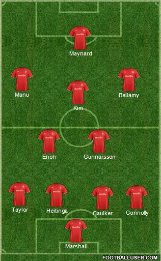 Cardiff City Formation 2014