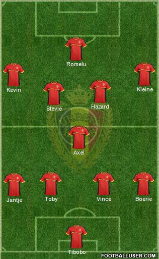 Belgium Formation 2014