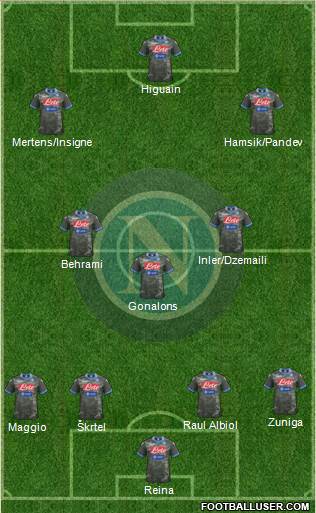 Napoli Formation 2014