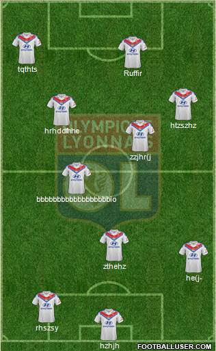 Olympique Lyonnais Formation 2014