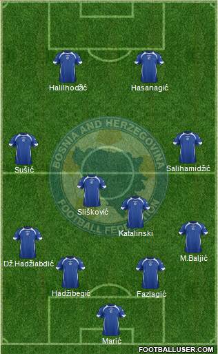 Bosnia and Herzegovina Formation 2014