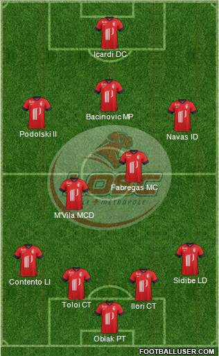 LOSC Lille Métropole Formation 2014