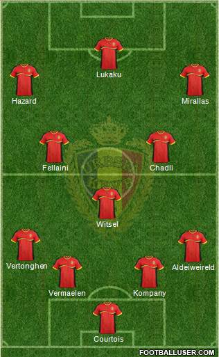 Belgium Formation 2014