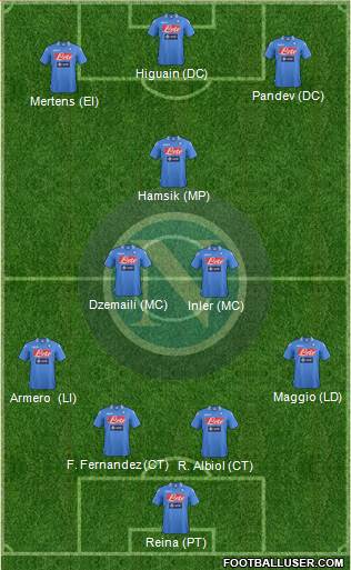 Napoli Formation 2014