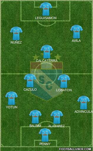 C Sporting Cristal S.A. Formation 2014