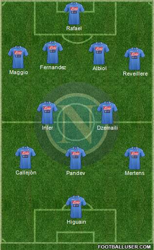 Napoli Formation 2014