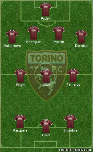 Torino Formation 2014