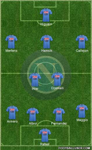 Napoli Formation 2014