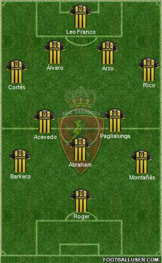 R. Zaragoza S.A.D. Formation 2014