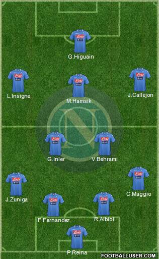 Napoli Formation 2014