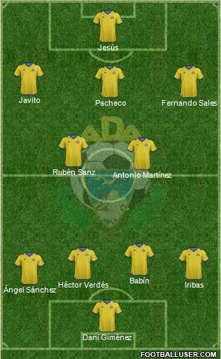 A.D. Alcorcón Formation 2014
