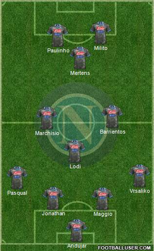 Napoli Formation 2014