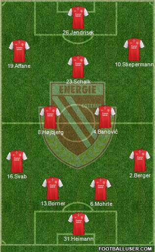 FC Energie Cottbus Formation 2014