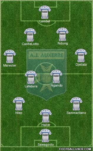A.J. Auxerre Formation 2014