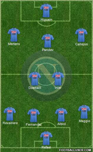 Napoli Formation 2014