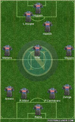 Napoli Formation 2014