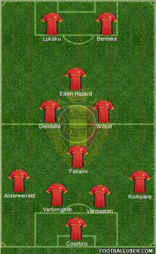 Belgium Formation 2014