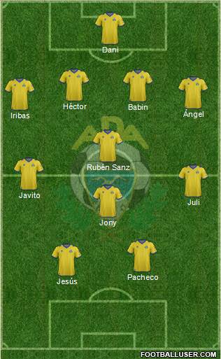 A.D. Alcorcón Formation 2014